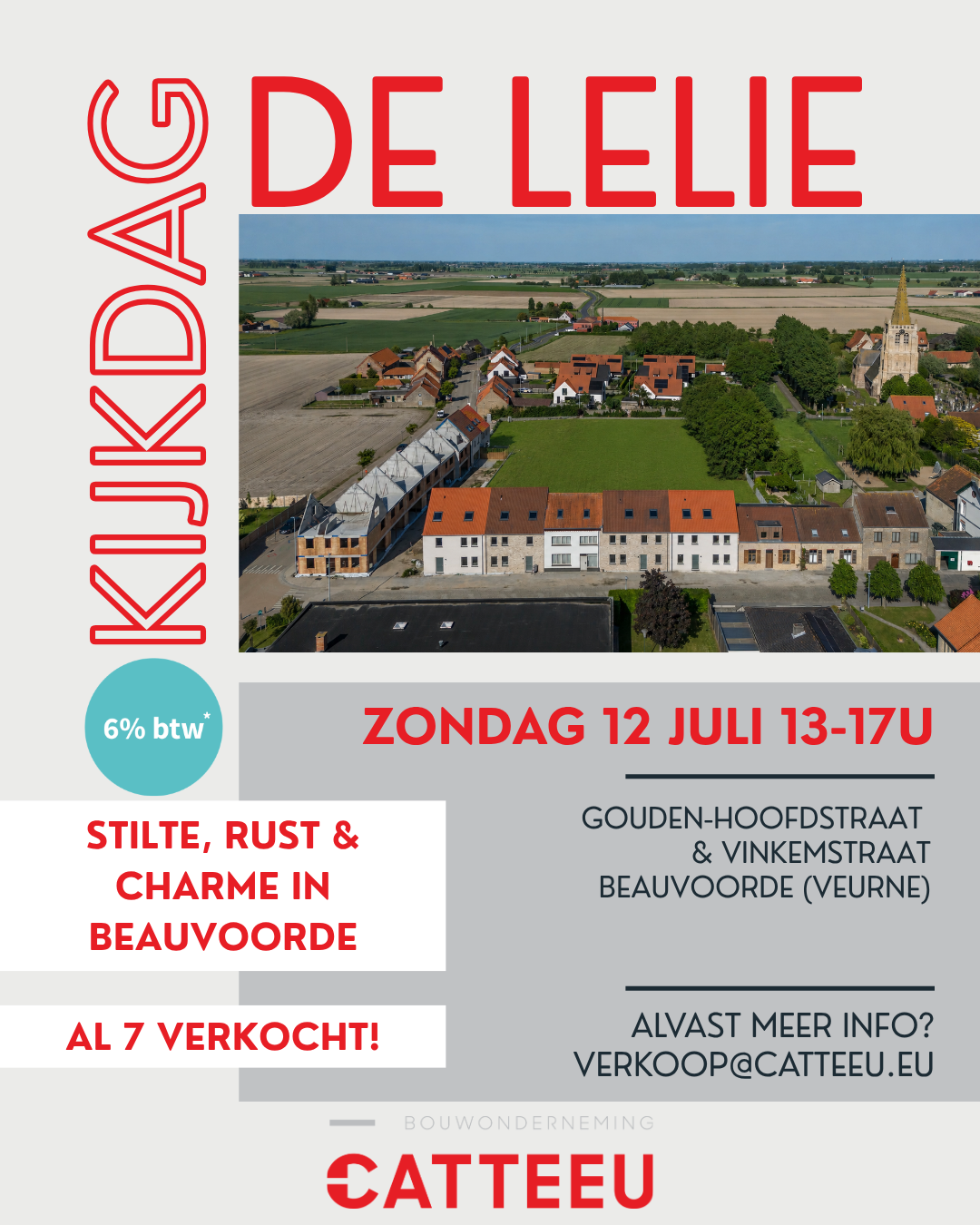 kijkdag de lelie beauvoorde nieuwbouw woningen veurne