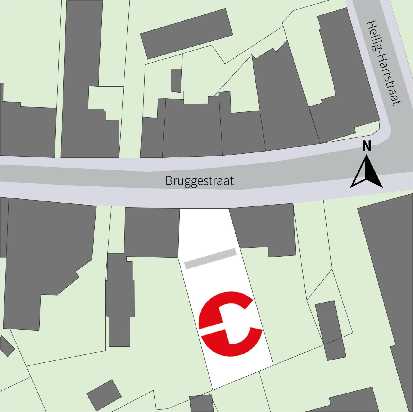 residentie Bruggehof Poperinge Bruggestraat nieuwbouw