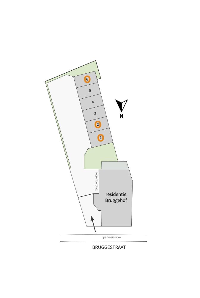 residentie Bruggehof Poperinge Bruggestraat nieuwbouwappartement