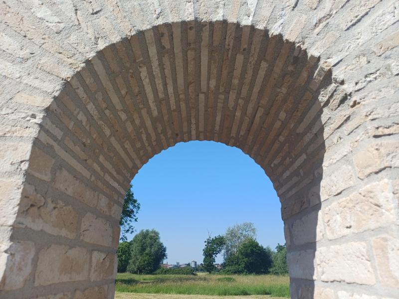 poort Hooge Siecken Ieper nieuw park kunstwerk
