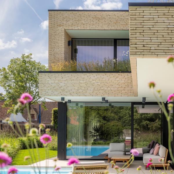 moderne villa met zwembad Sint Idesbald Koksijde 