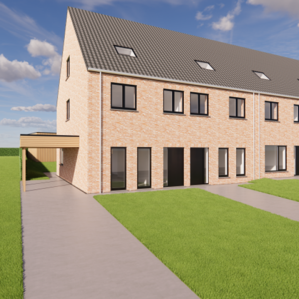 Catteeu te koop Reningelst Baljuwstraat nieuwbouwwoning investeren