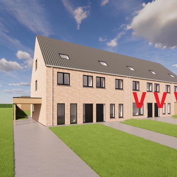 Catteeu te koop Reningelst Baljuwstraat nieuwbouwwoning investeren
