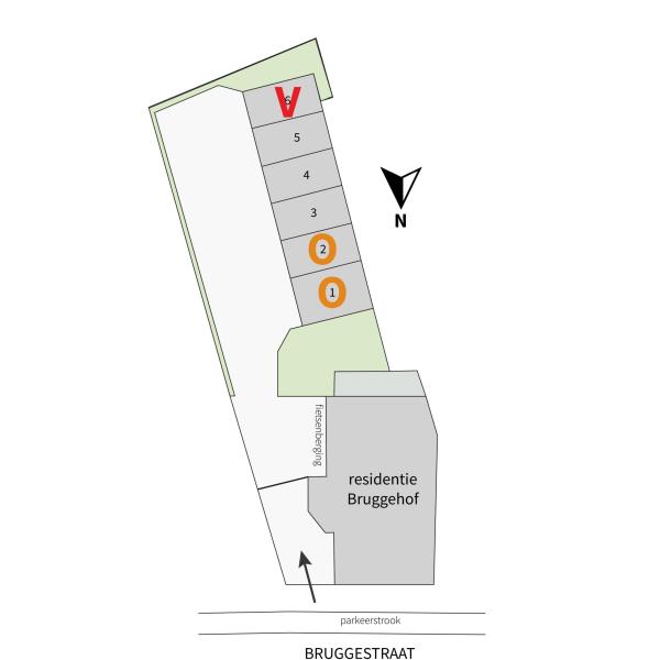 residentie Bruggehof Poperinge Bruggestraat nieuwbouwappartement