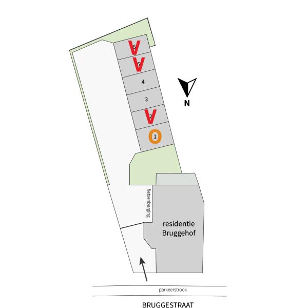 residentie Bruggehof Poperinge Bruggestraat nieuwbouwappartement