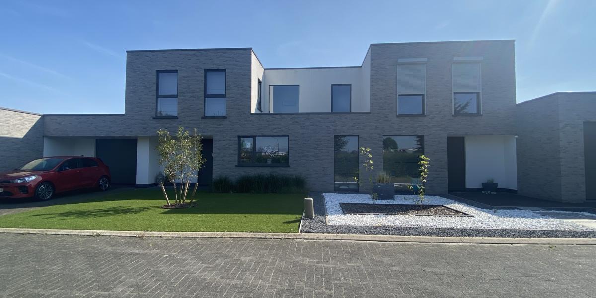 moderne woningen Elverdinge