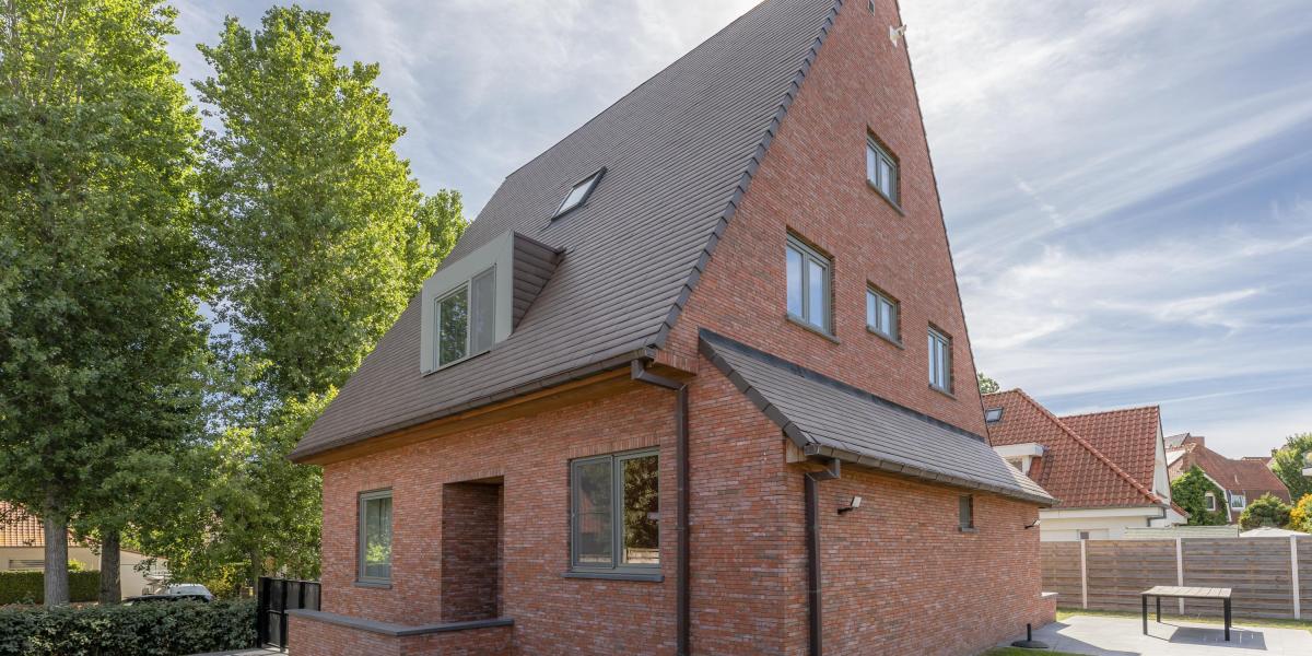 villa met hellend dak Koksijde