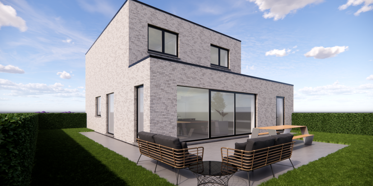 moderne woning met carport laten ontwerpen en bouwen