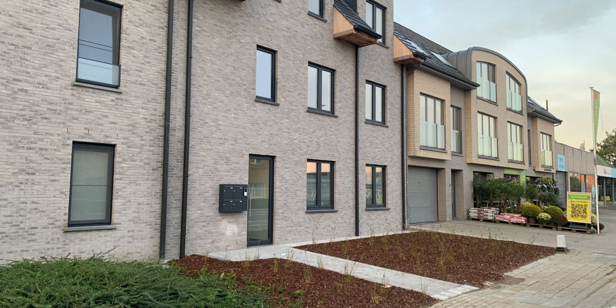 modern kleinschalig appartementsgebouw Diksmuide