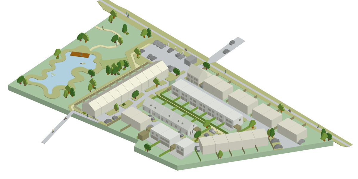 nieuwbouw Poperinge De Kèèsefabrieke centrum bouwgrond