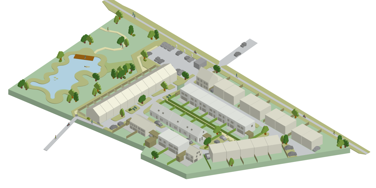 nieuwbouw Poperinge De Kèèsefabrieke centrum bouwgrond