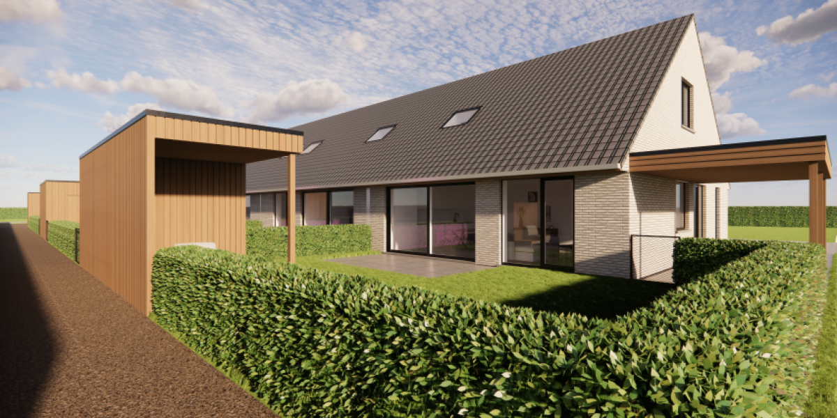 nieuwbouwwoning Poperinge centrum te koop investeren