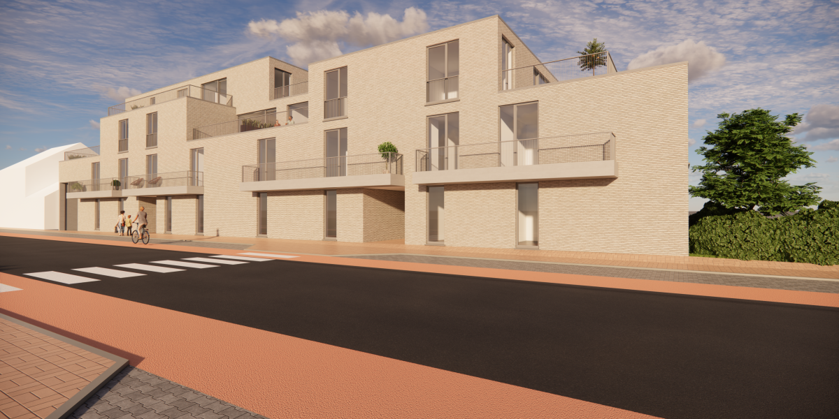 nieuwbouw te koop Veurne station Brugsesteenweg investeren