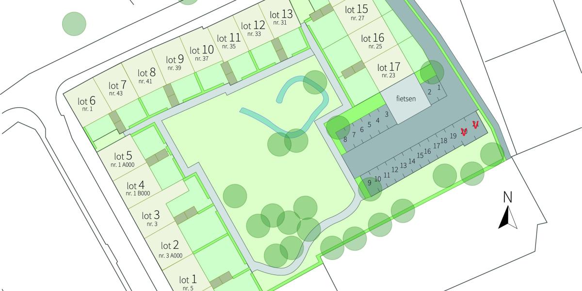 de lelie Beauvoorde nieuwbouwwoningen Veurne