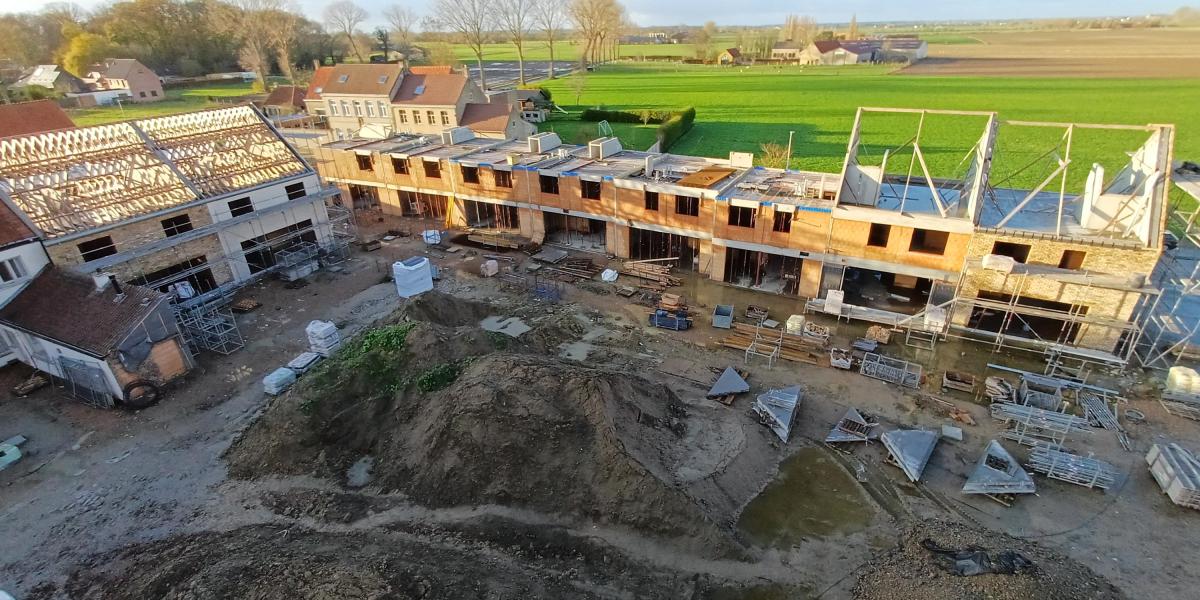 Catteeu De Lelie Beauvoorde Veurne te koop nieuwbouwwoning 6% BTW