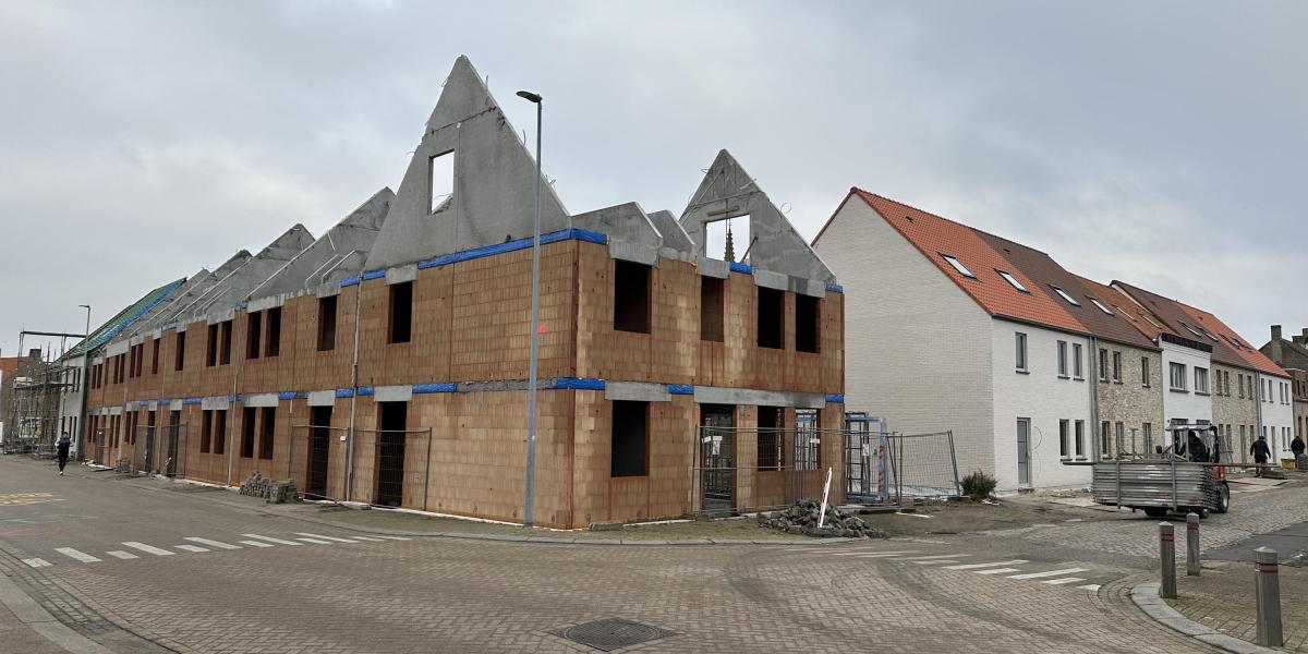 te koop De Lelie nieuwbouwwoningen Beauvoorde Veurne investeren