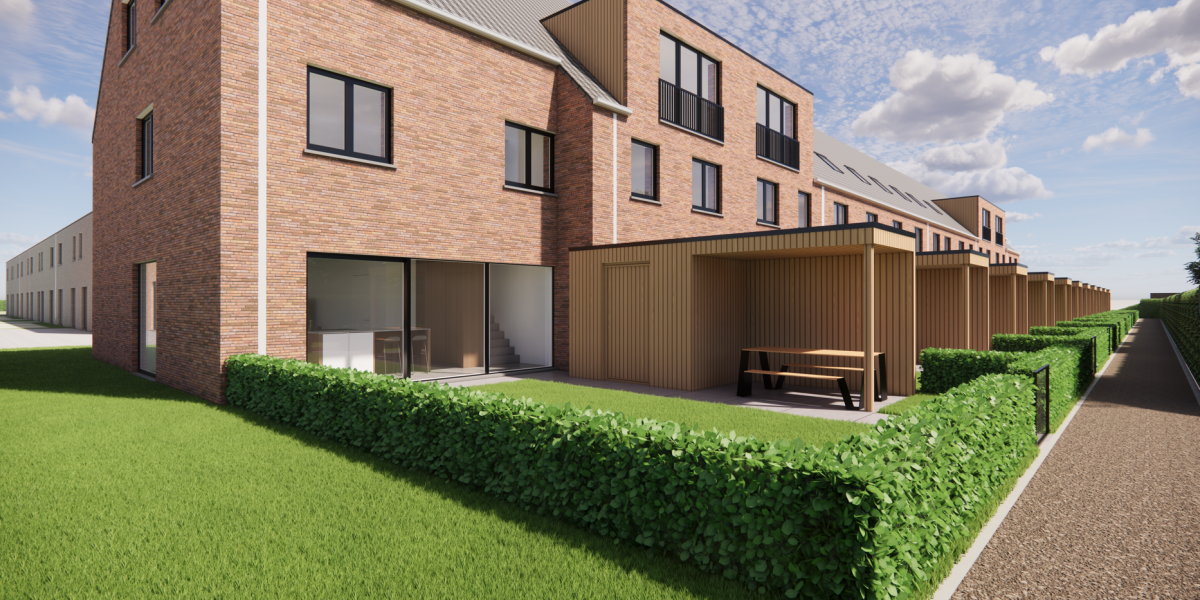 de kèèsefabrieke rijwoning nieuwbouw halfopen woning