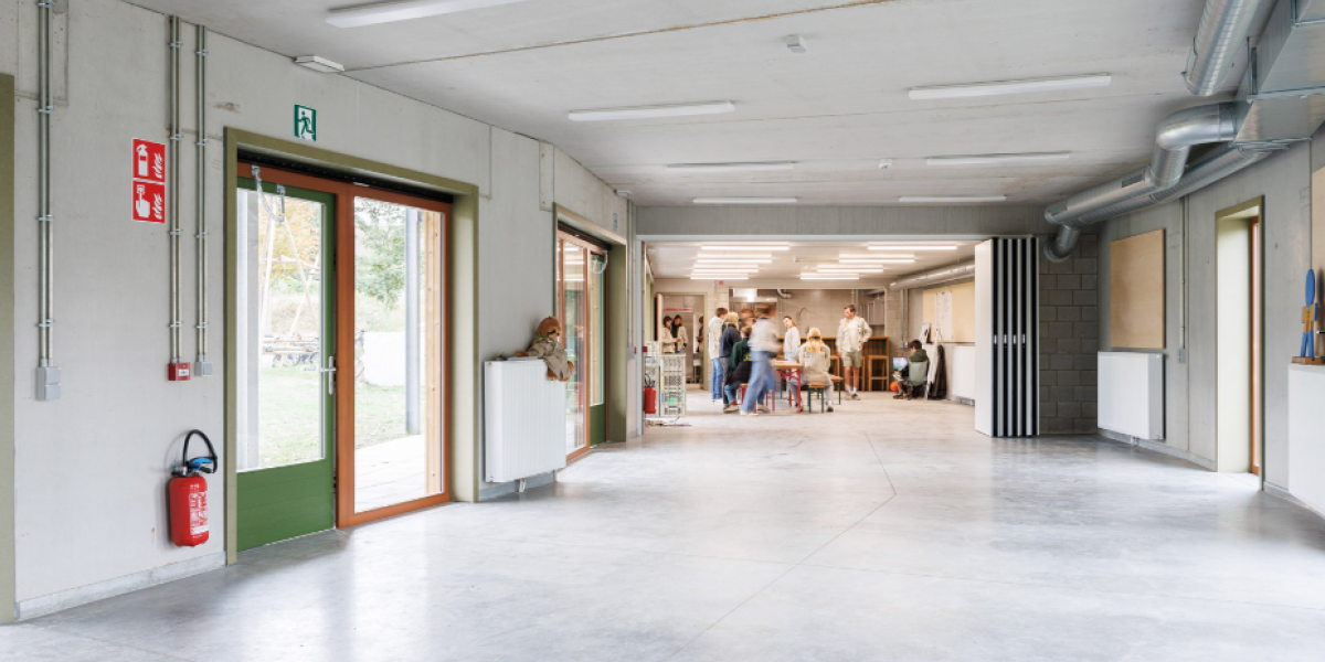 nieuw scoutsgebouw Oostduinkerke