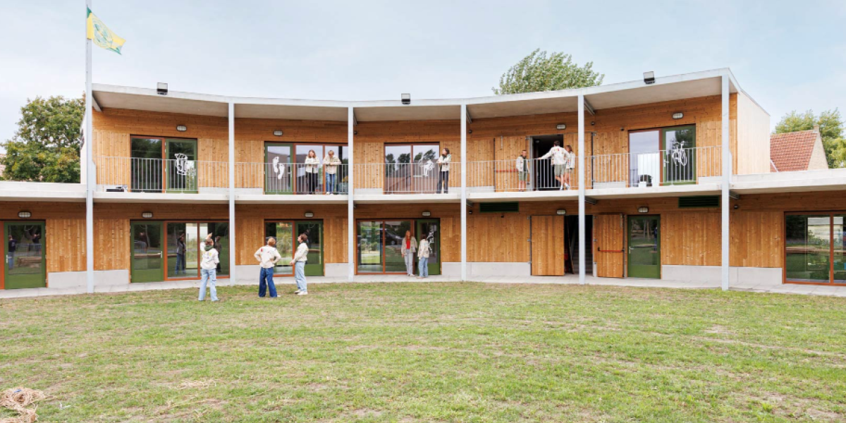 nieuw scoutsgebouw Koksijde