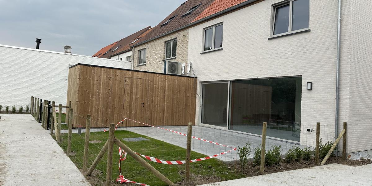 Halfopen nieuwbouwwoning Veurne