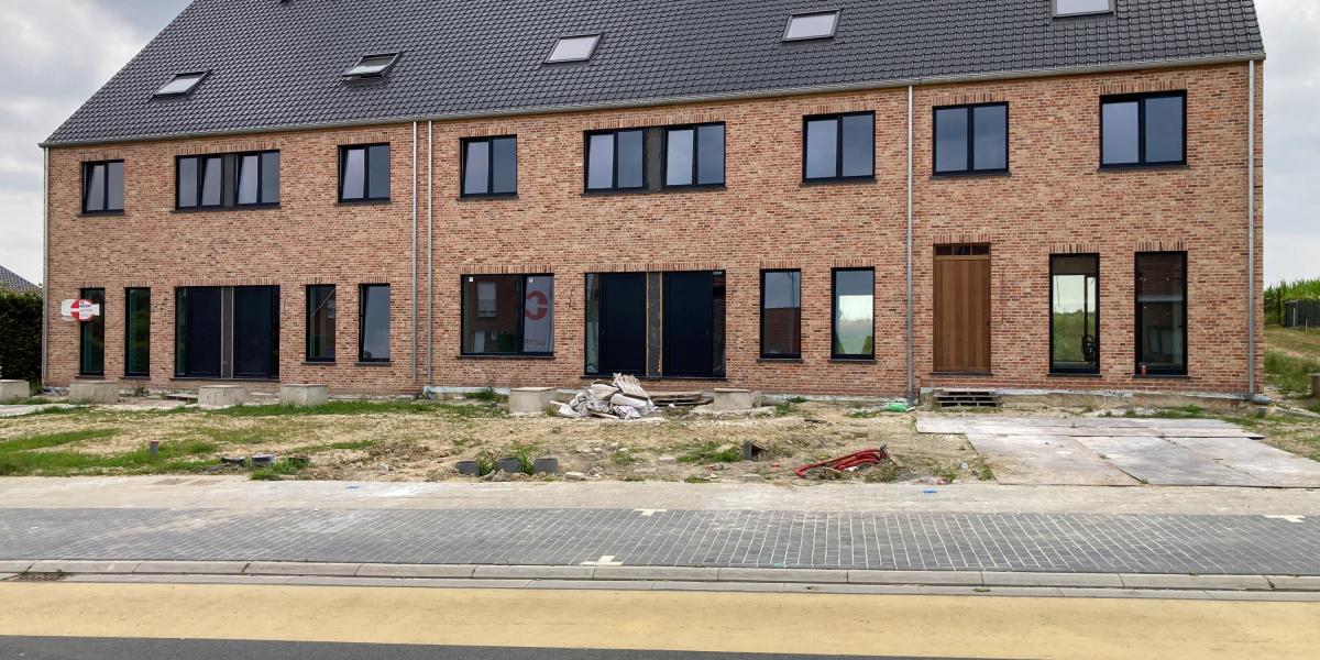 Catteeu te koop Reningelst Baljuwstraat nieuwbouwwoning investeren Poperinge