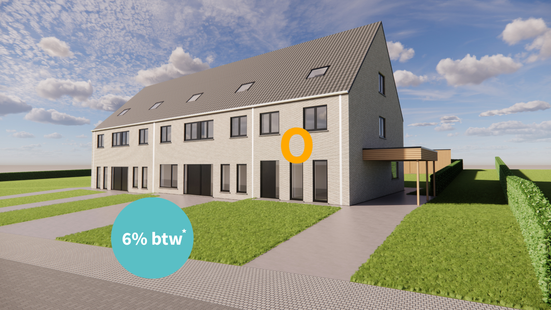 Catteeu te koop Reningelst Baljuwstraat nieuwbouwwoning