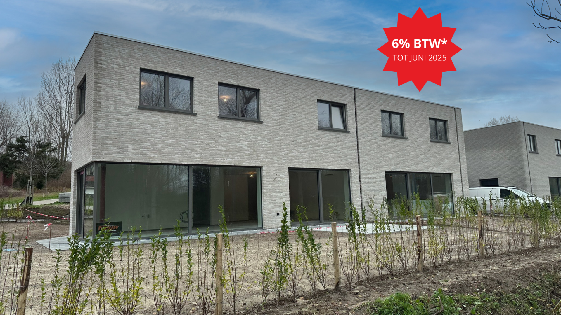 nieuwbouwproject woning Koksijde te koop Robert Vandammestraat