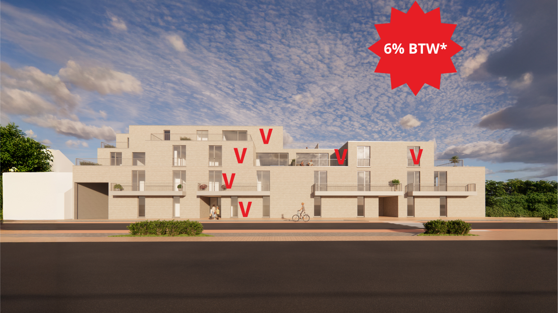 residentie Zaeyers appartementen te koop centrum veurne
