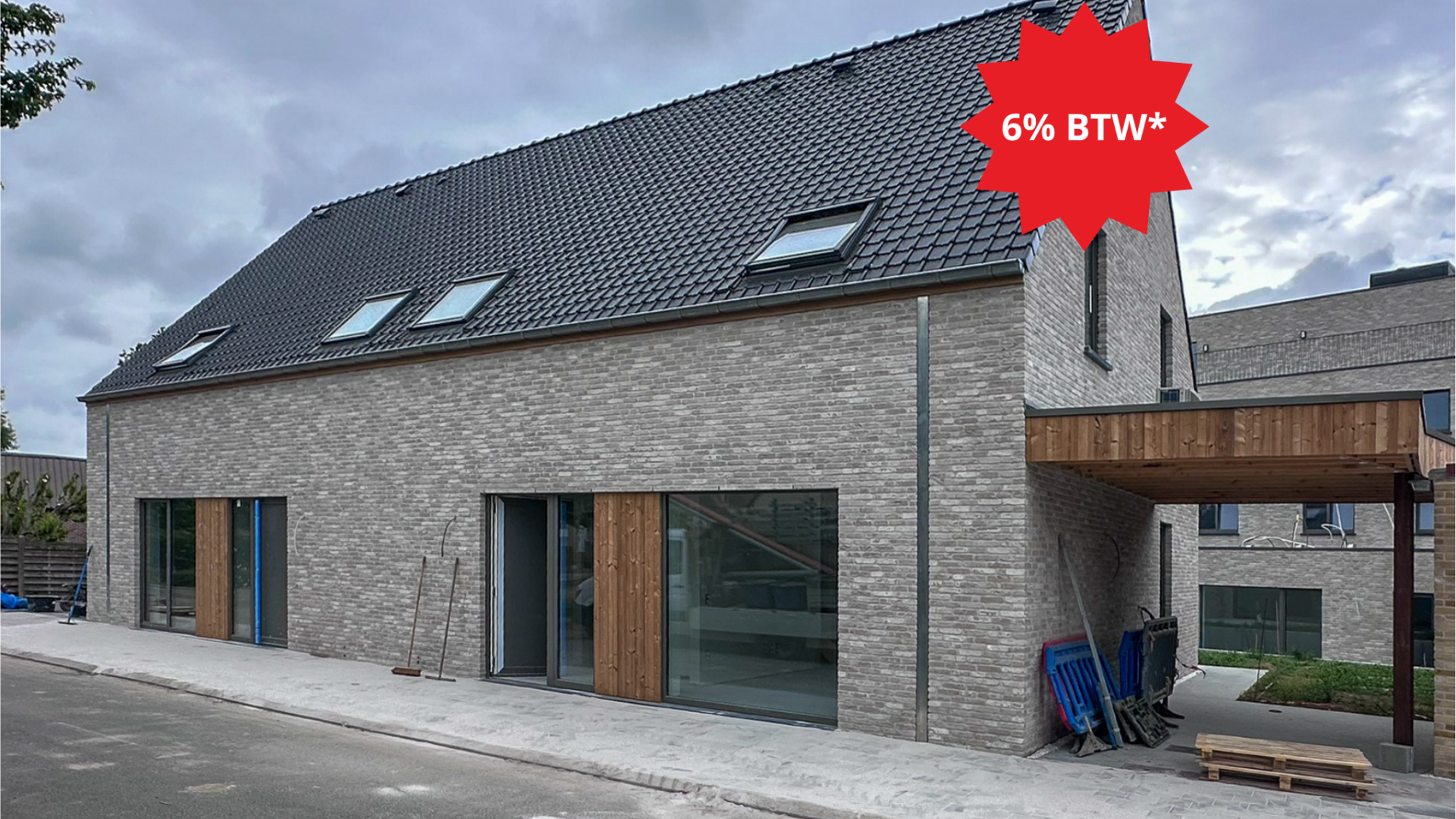 nieuwbouwwoningen Houthulst te koop 6% btw