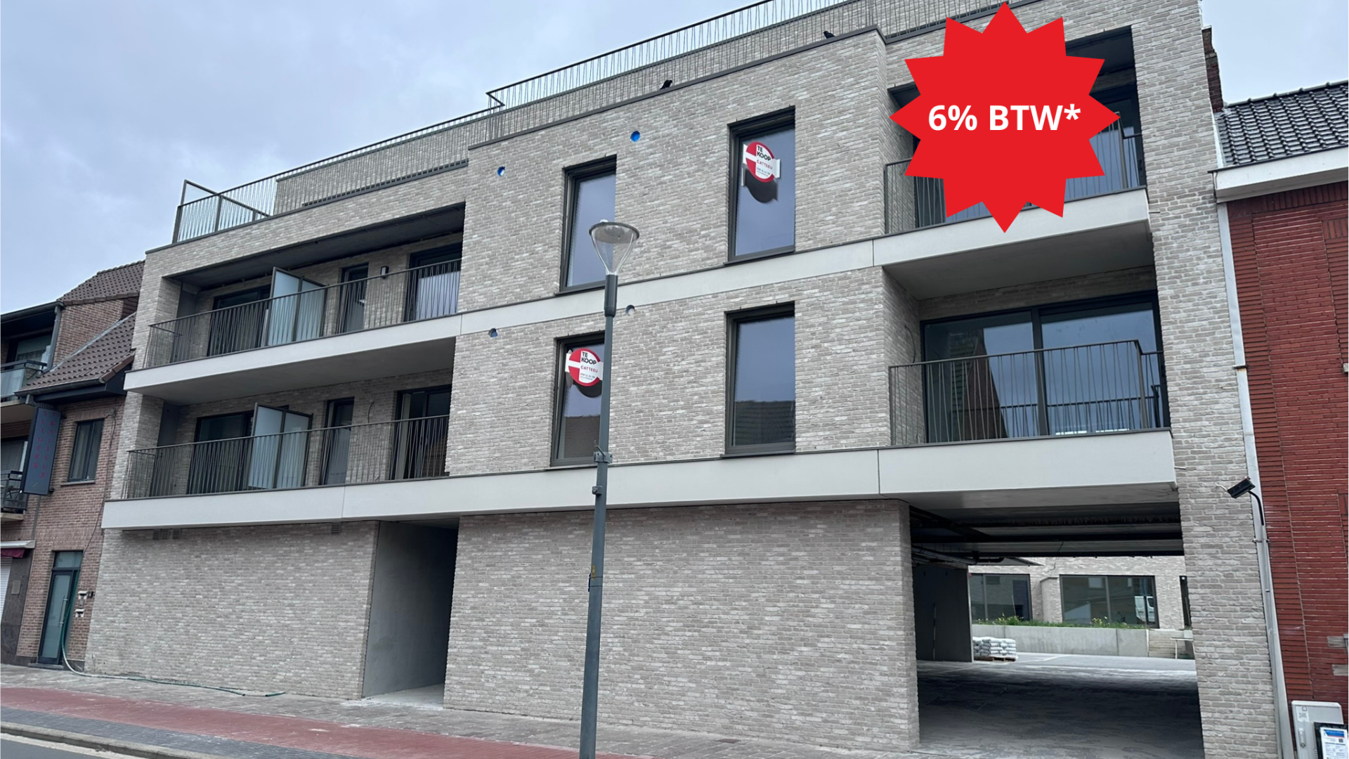 nieuwbouwappartementen Houthulst te koop Kerkstraat