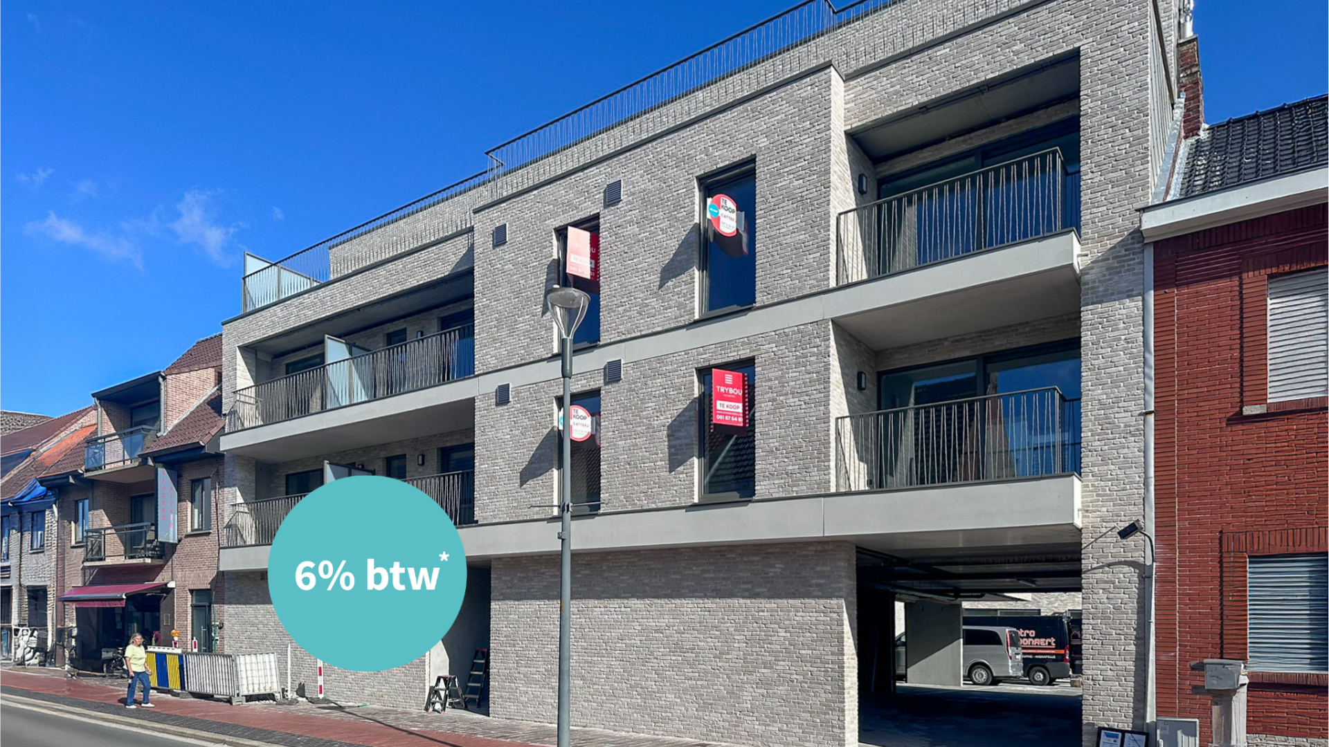 nieuwbouwappartementen Houthulst te koop Kerkstraat