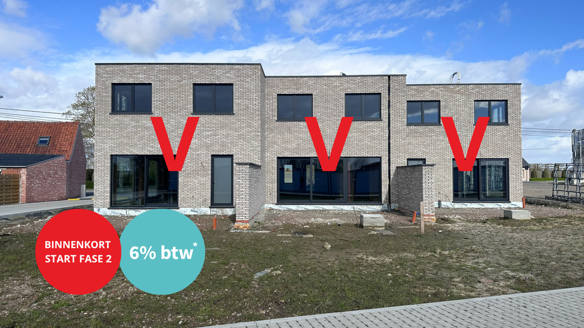 nieuwbouwwoningen te koop Woesten investeren