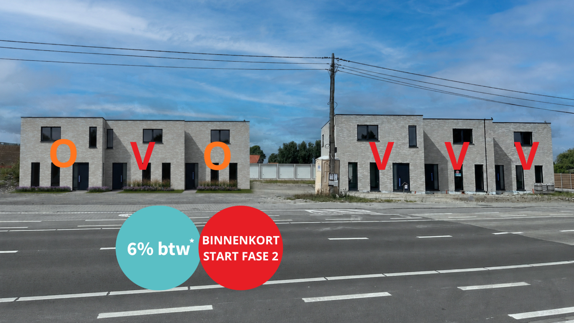nieuwbouwwoningen te koop Woesten investeren