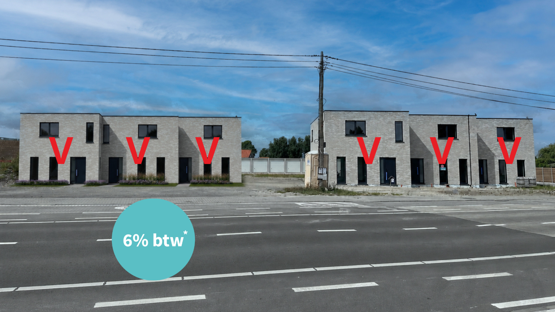 nieuwbouwwoningen te koop Woesten investeren
