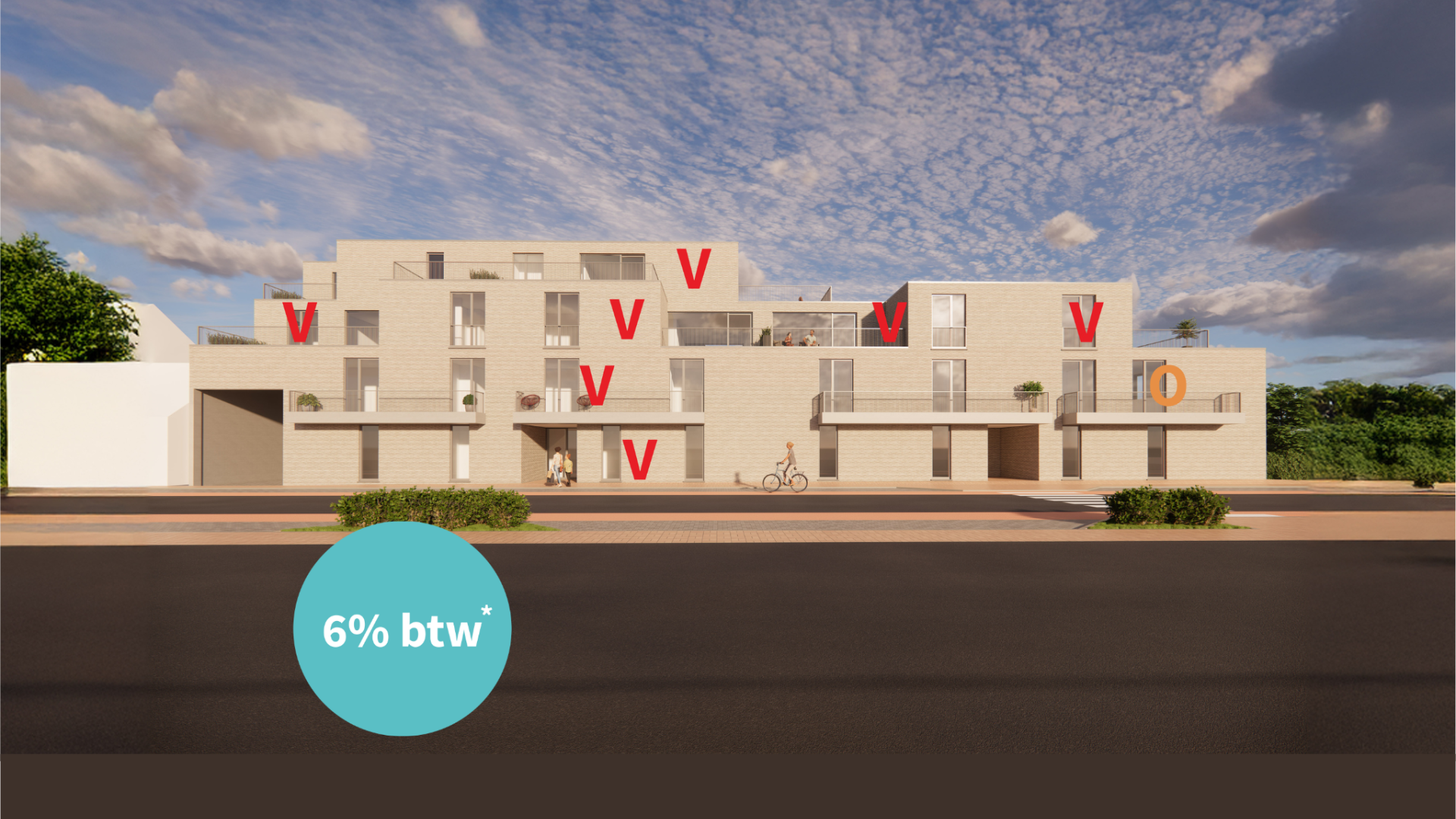 residentie Zaeyers appartementen te koop centrum veurne