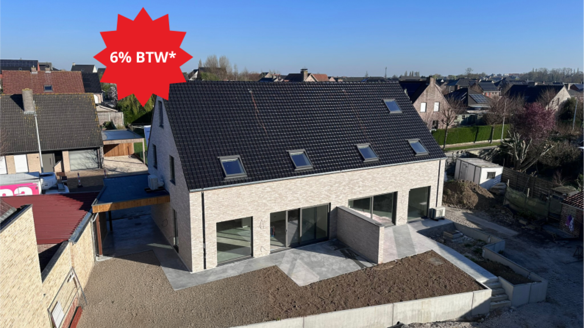 nieuwbouwwoningen Houthulst te koop
