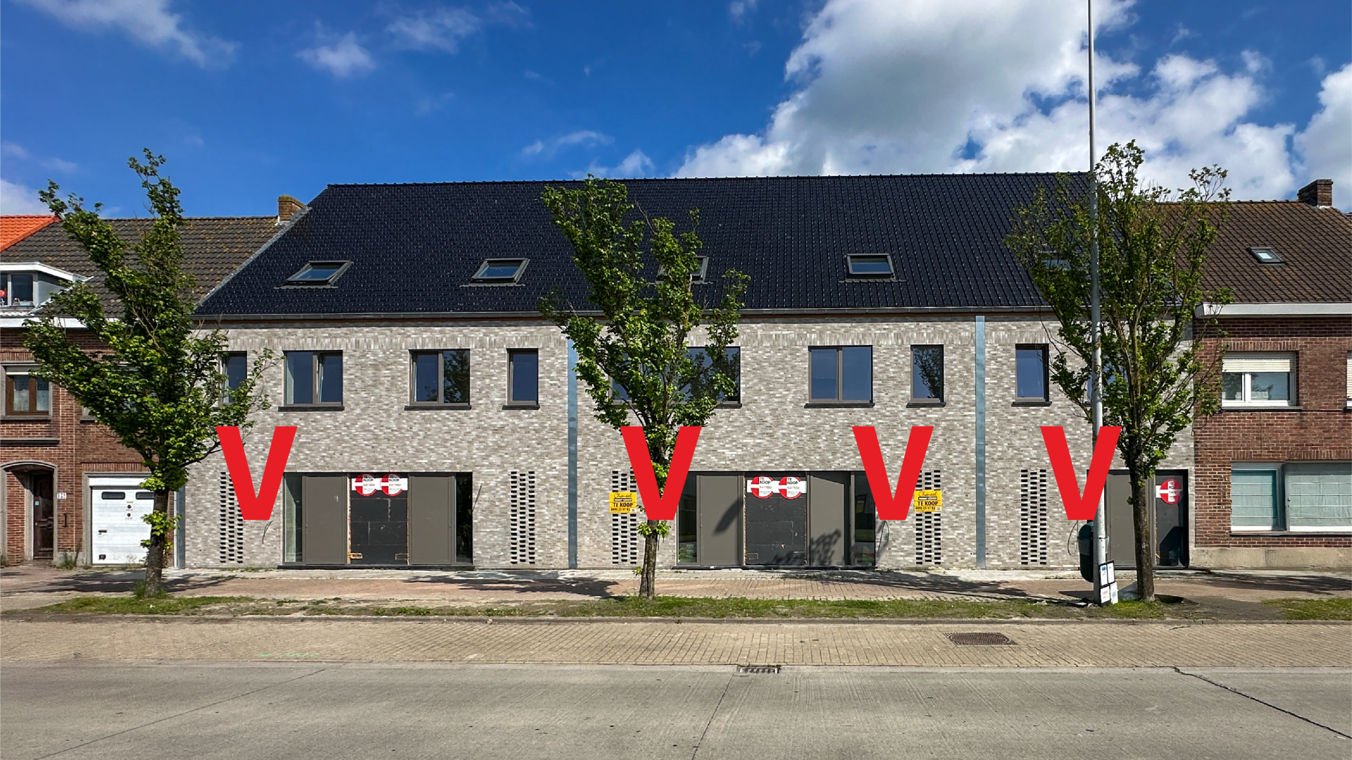 zandvoorde oostende nieuwbouw stationsstraat te koop huizen