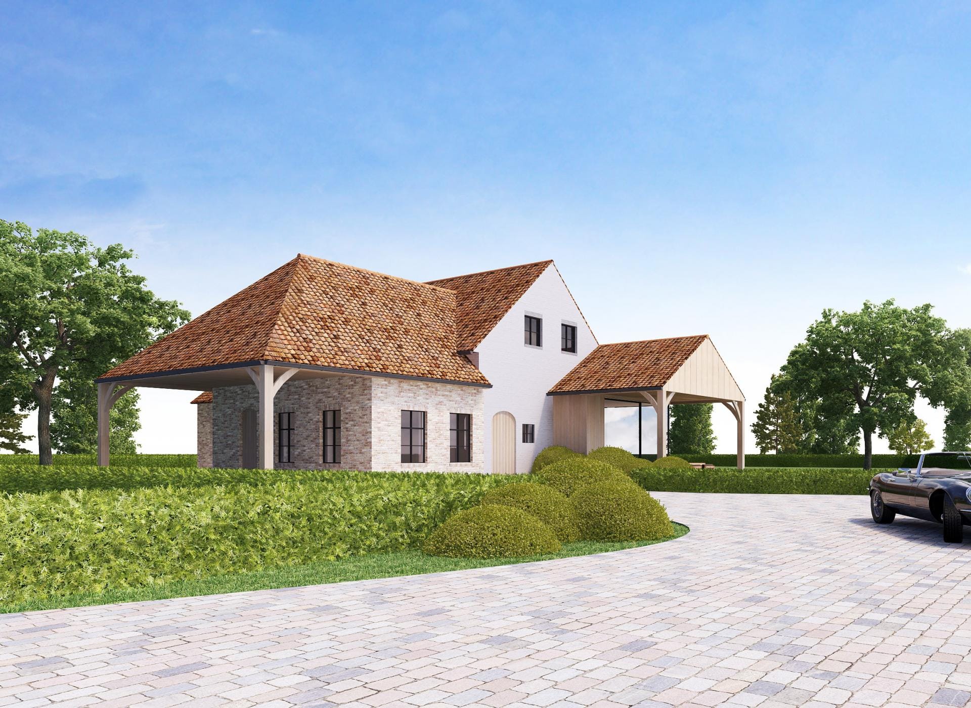 landelijke villa