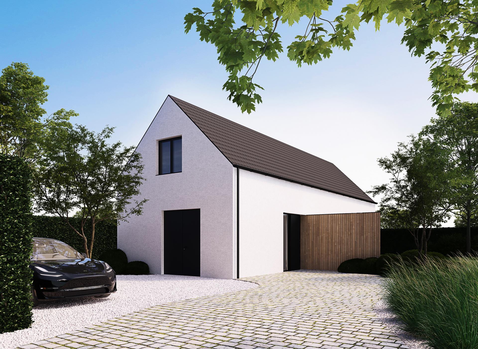 moderne vrijstaande villa