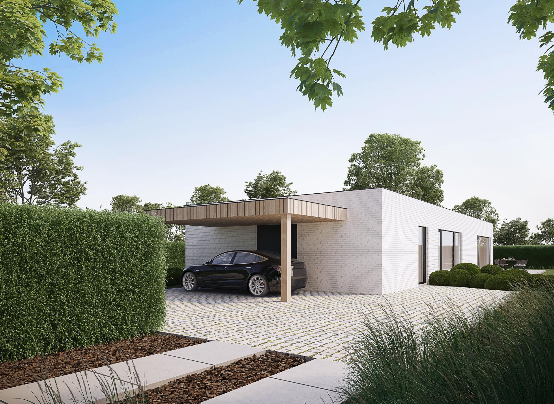moderne strakke woning