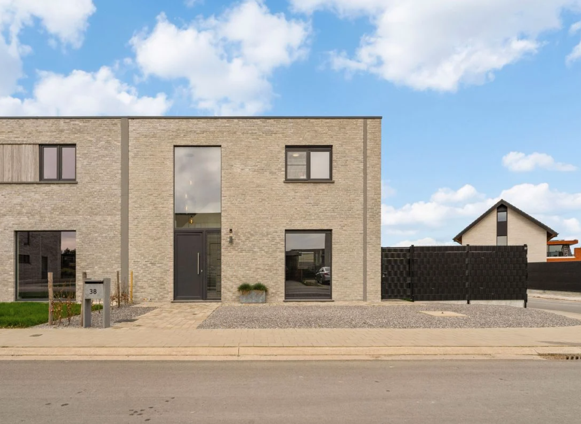 moderne koppelwoning in Poperinge