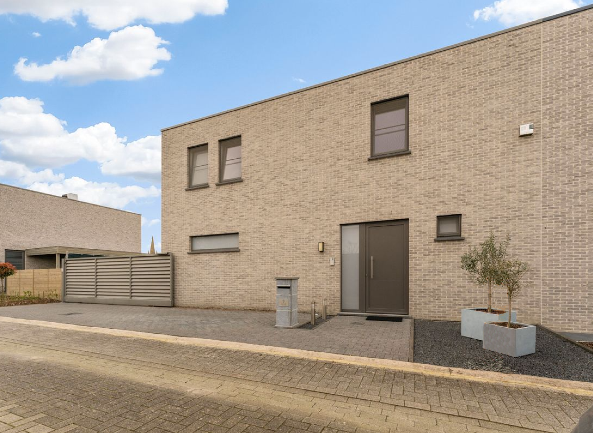 moderne halfopen woning Elverdinge