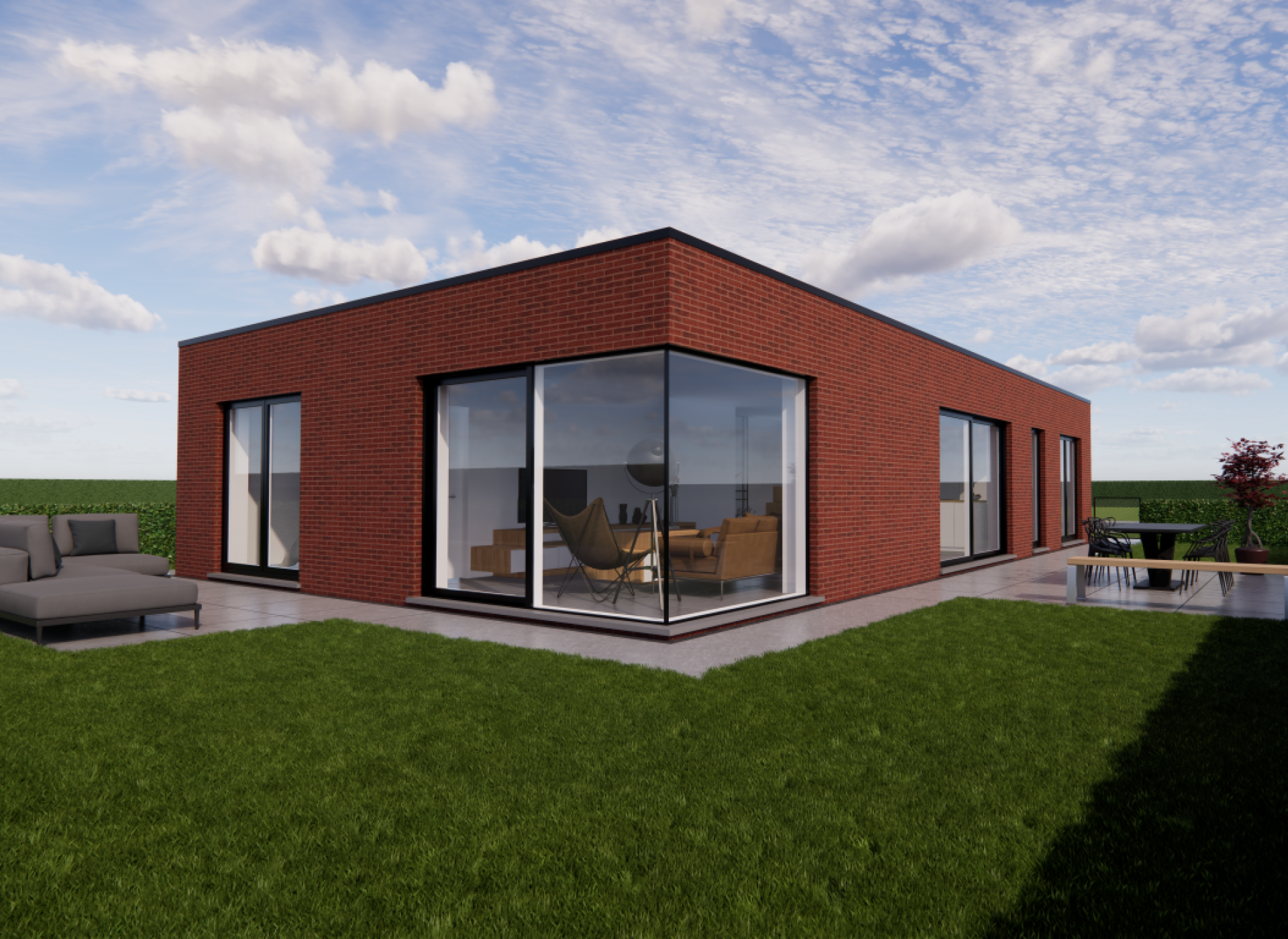modern huis bouwen