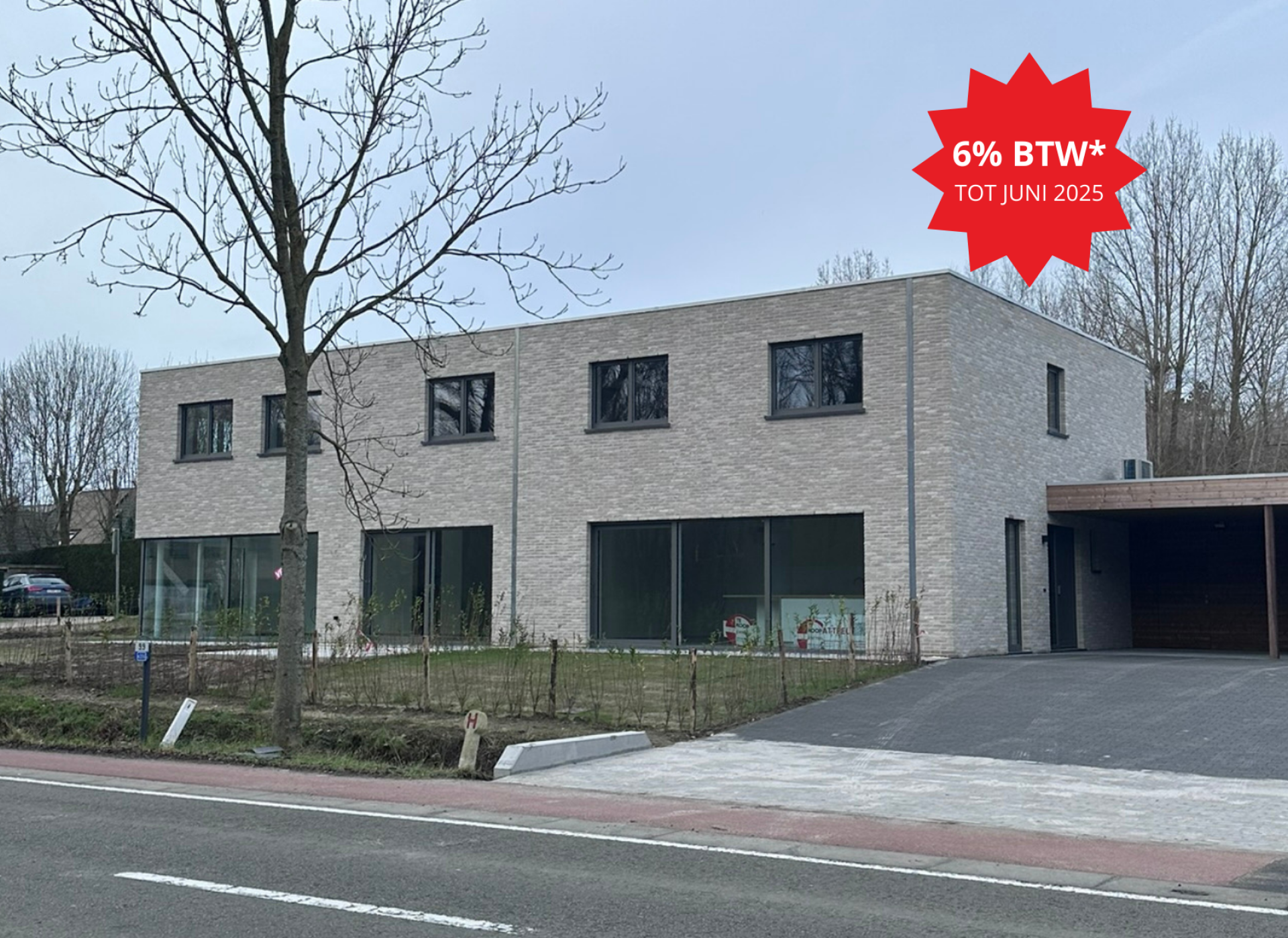 Koksijde 3 woningen te koop 6% btw instapklaar