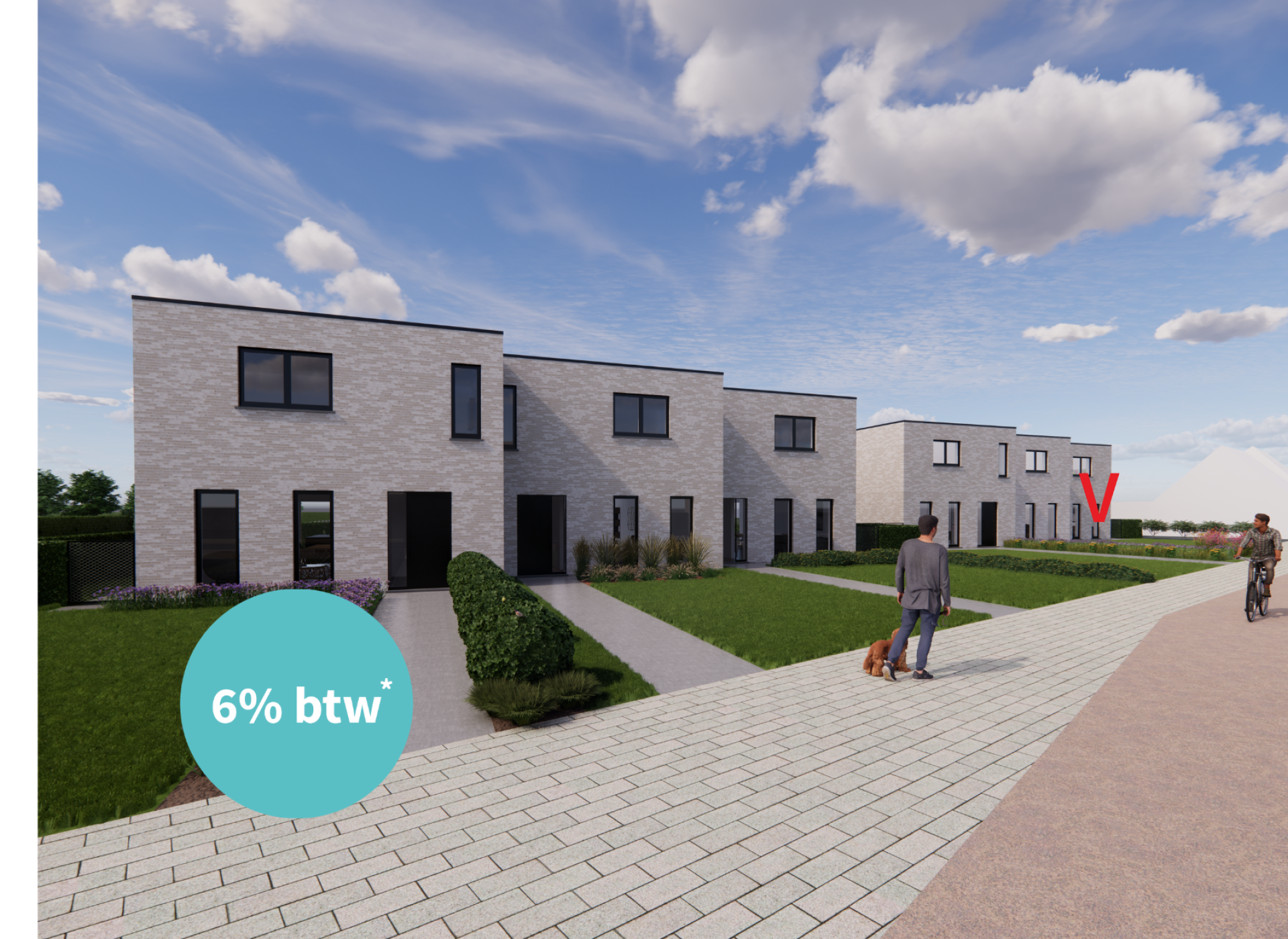 te koop woesten nieuwbouwwoning 