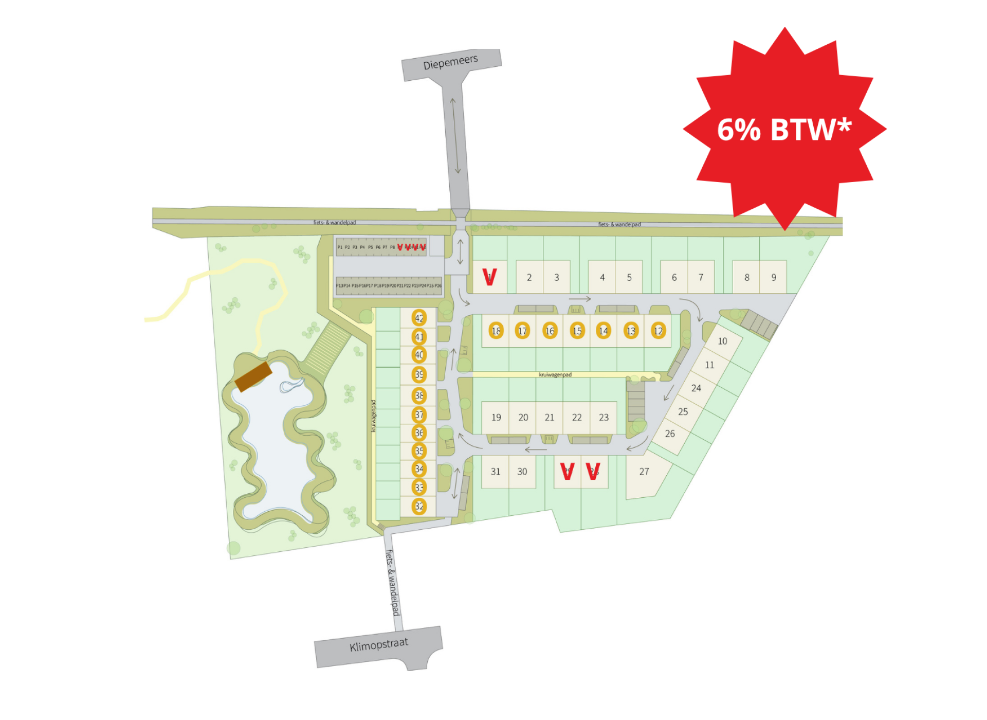nieuwbouwproject De Kèèsefabrieke te Poperinge bouwgrond te koop