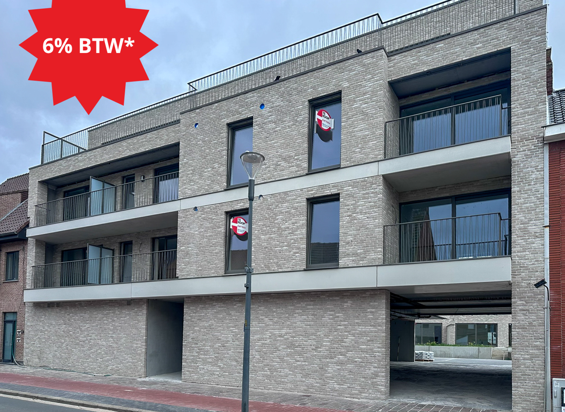 nieuwbouwappartementen Houthulst te koop Kerkstraat