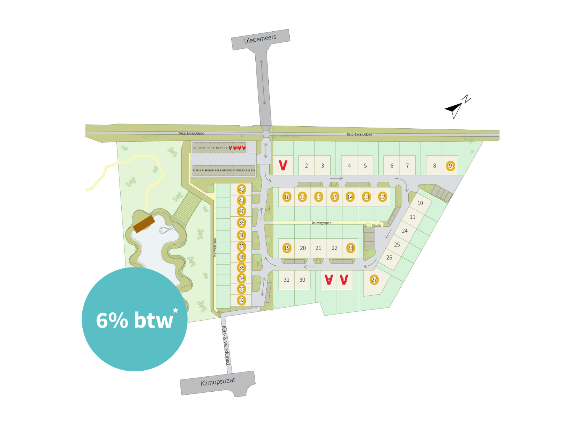 nieuwbouwproject De Kèèsefabrieke te Poperinge bouwgrond te koop