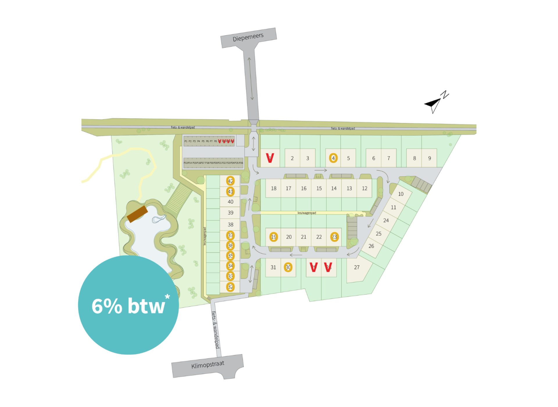 nieuwbouwproject De Kèèsefabrieke te Poperinge bouwgrond te koop