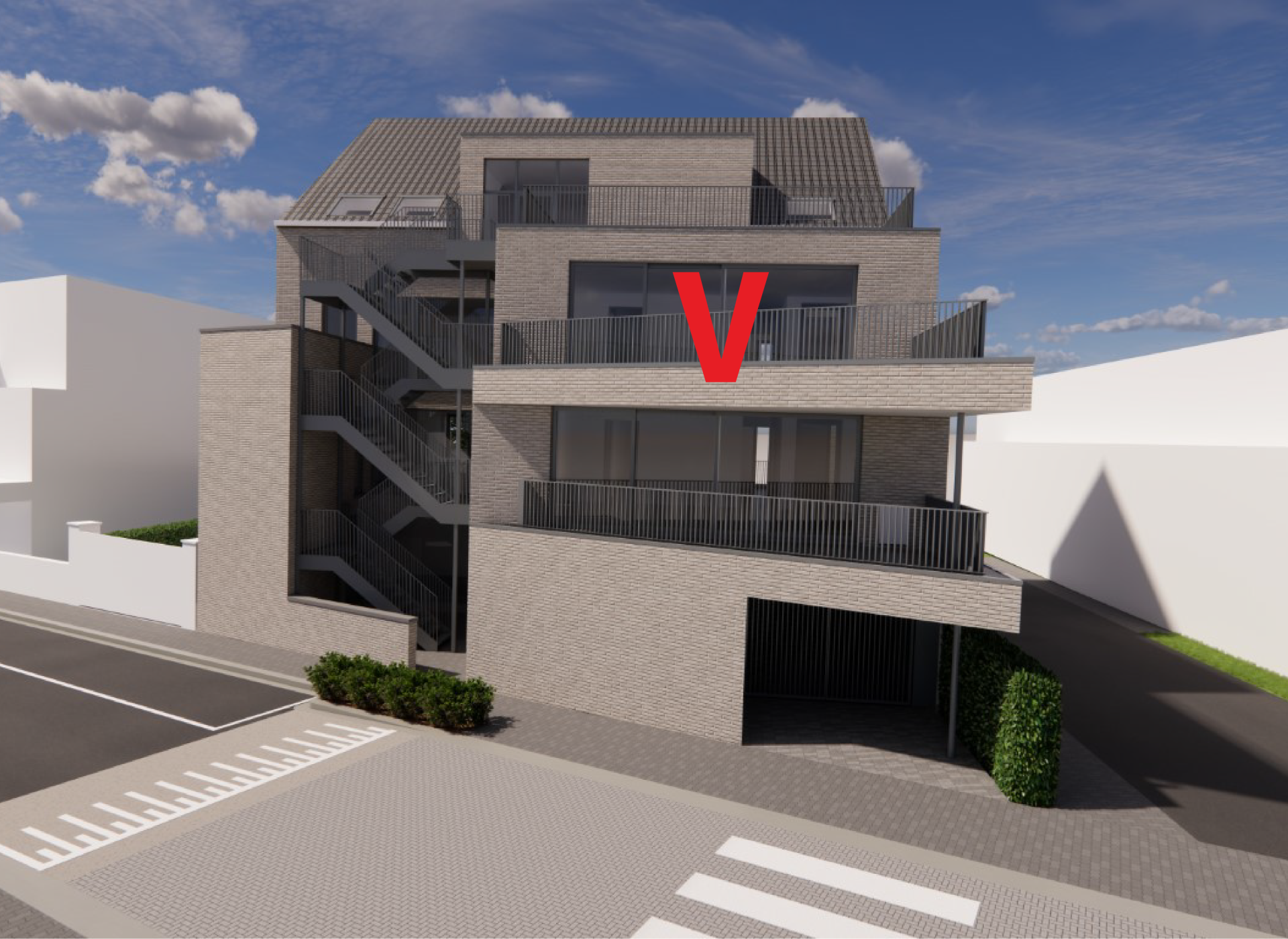 appartementen te koop residentie Hart Heilig Hartstraat Poperinge